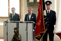 Profesionální hasiči v Jihlavě oslavili 70 let od svého vzniku
