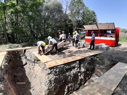 Říčanští hasiči procvičovali stabilizaci a pažení výkopů