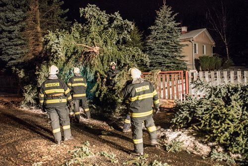 Orkán Friederike udeřil v České republice po 11 letech