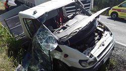 Dopravní nehoda čtyř vozidel  na Vysočině u Kožichovic si vyžádala zranění