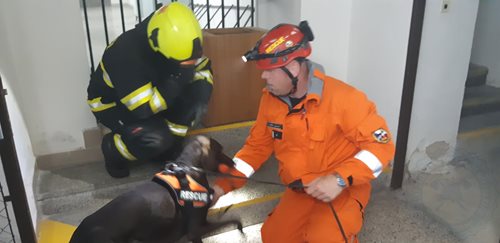 Likvidace následků výbuchu plynu