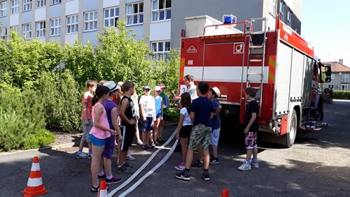 Den s HZS a PČR v Rokycanech