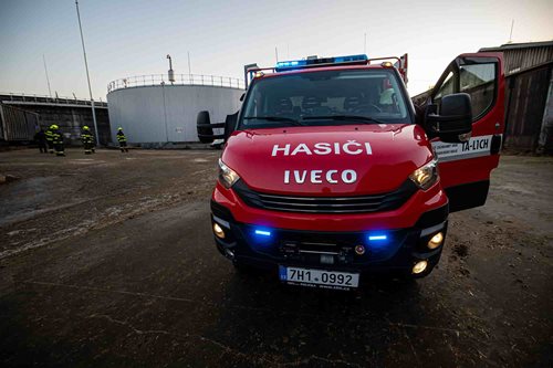 Rozsáhlý únik digestátu zaměstnal čtyři jednotky hasičů