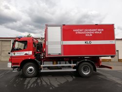 Slavnostní předání záchranného lodního kontejneru