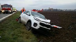 Dopravní nehoda u Dubu nad Moravou