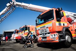 Hasiči se prezentovali na dvoudenních Kopřivnických dnech techniky