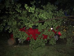 Noční bouřky vážnější škody ve Zlínském kraji nenapáchaly