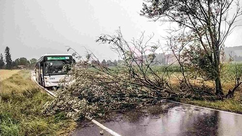 Vydatný déšť zaměstnal hasiče. V Olomouckém kraji řešili kolem 40 událostí
