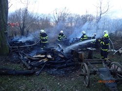 Zvýšená zásahová činnost hasičů v Moravskoslezském kraji