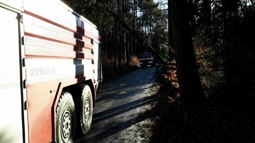 Orkán Sabina zaměstnal jihomoravské hasiče