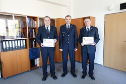 Dlouholetí hasiči se loučí se svými kolegy