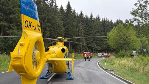 Přeshraniční spolupráce v praxi. Český vrtulník zasahoval u nehody v Rakousku