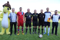 Fotbalové utkání českých a slovenských hasičů skončilo remízou 2:2