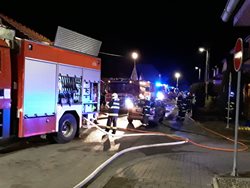 Jednotky likvidovaly požár rodinného domu