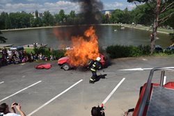 FOTOGALERIE Den bezpečné Příbrami navštívily tisíce lidí