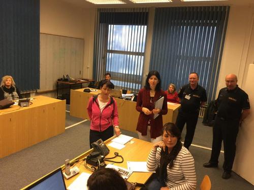 Hasiči Jihomoravského kraje nacvičovali v simulačním centru spolupráci s krizovým štábem města Slavkov u Brna