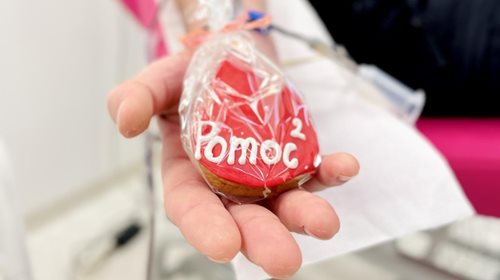 Příslušníci IZS darovali krev a podpořili akci Pomoc2