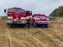 Ve vojenském újezdu Březina cvičilo 250 hasičů