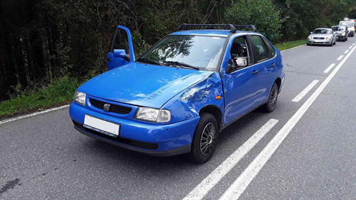V průběhu zásahu hasičů u dopravní nehody , došlo v koloně před místem nehody k další dopravní nehodě.  