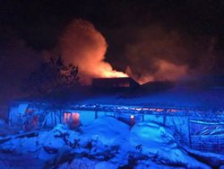 Při požáru statku v Zádubu zemřel jeden člověk a uteklo dvanáct koní 