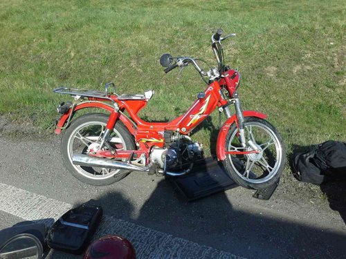 Tragická nehoda nákladního vozidla s motocyklem - Horní Moštěnice