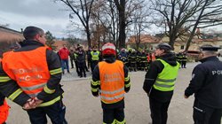 Státní hrad a zámek Český Krumlov hostil výjimečné cvičení složek IZS