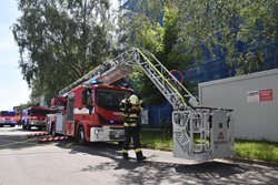 V budově Centra sociální péče v Ústí nad Orlicí došlo k požáru