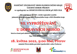 POZVÁNKA: V Přerově se utkají profesionální hasiči ve vyprošťování