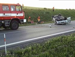 První prázdninový víkend byl plný nehod