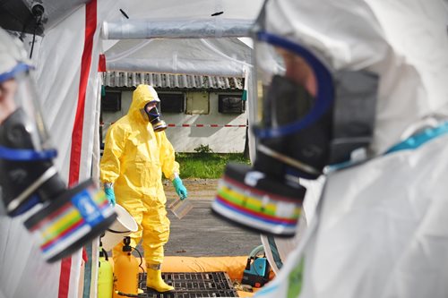Výskyt ptačí chřipky si vyžádal součinnost hasičů