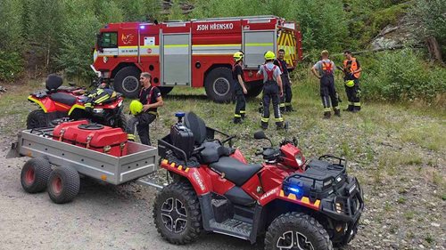 Rozdělali oheň při nejvyšším požárním riziku a odešli. Vedoucí dostal pokutu 10 tisíc korun