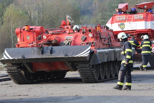 Hasiči ukončili svou činnost ve Vrběticích