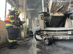 Požár ve slévárně způsobil škodu přes 1,5 milionu korun