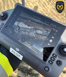 Dronová služba z Vyškova klíčovou součástí zásahu u požáru cisteren