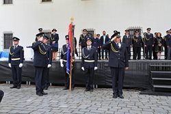 Složení slibu 39 mužů a žen nových příslušníků HZS  a předání 55 medailí  na Špilberku FOTOGALERIE