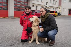 FOTO: Tisková konference k návratu kynologa ze zahraniční mise