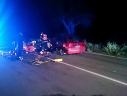 Vážná večerní nehoda na Hodonínsku si vyžádala dvě zranění