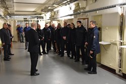 Pražští hasiči se zúčastnili prohlídky pankrácké věznice a Památníku vazební věznice
