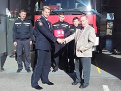 Profesionální hasiči ze Sedlčan mají nového pomocníka