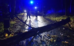 Šestkrát více technických výjezdů hasičů kvůli bouři Fabienne
