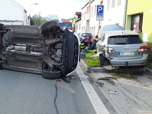 Hasiči zasahovali u nadprůměrného počtu nehod