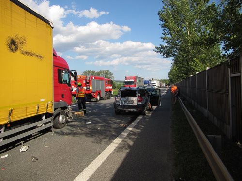 Dvě dopravní nehody na I/50