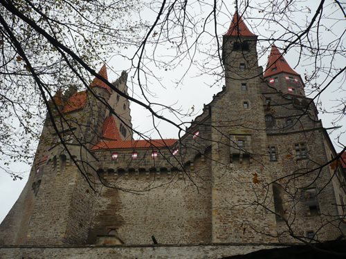 Na hradě Bouzov hořelo, naštěstí jen cvičně