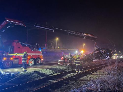 Vyproštění havarovaného automobilu