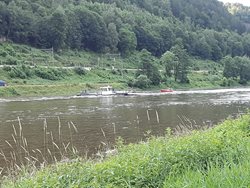 Záchrana osob z utrženého přívozu