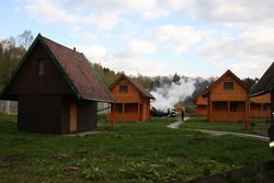 Požár chatky v Újezdu u Domažlic