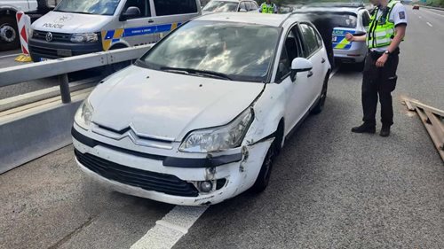 Řidič jel po dálnici D3 v protisměru, policie hledá svědky