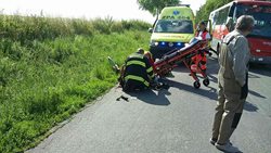 Řidič srazil cyklistu a z dopravní nehody ujel