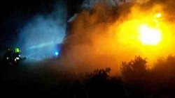 Požár stohu na Znojemsku hasilo postupně 25 hasičských jednotek  čtyři dny