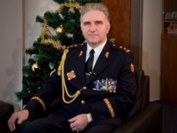 Vánoční pozdrav generálního ředitele HZS ČR genmjr. Drahoslava Ryby